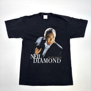 90s 1998 Neil Diamond World Tour 1998-1999 Band T-Shirt